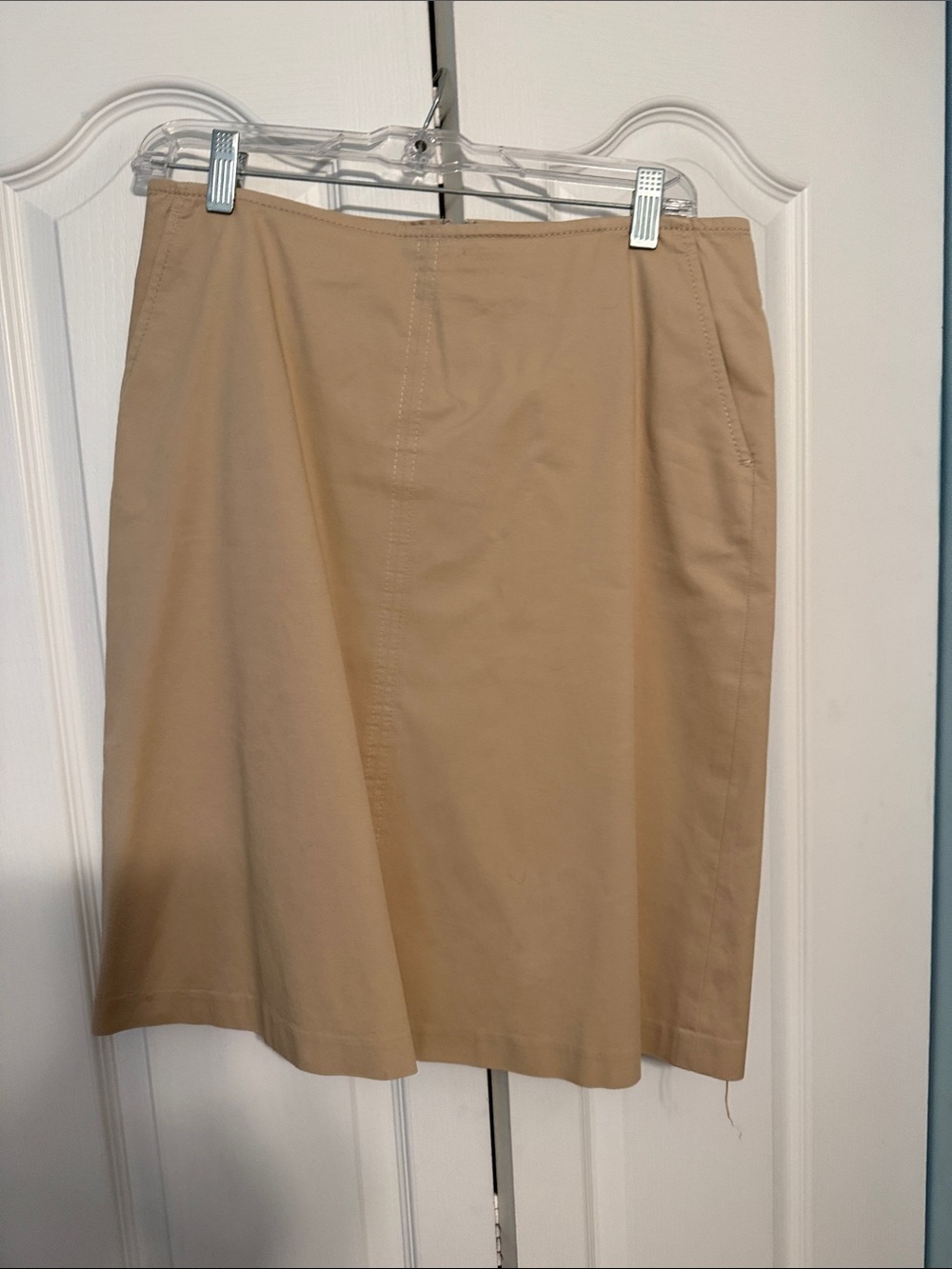 Banana Republic Tan A-Line Skirt